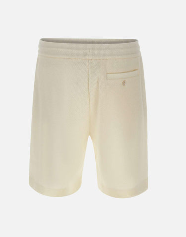 Shorts in cotone e lino 50559036 118 BOSS 