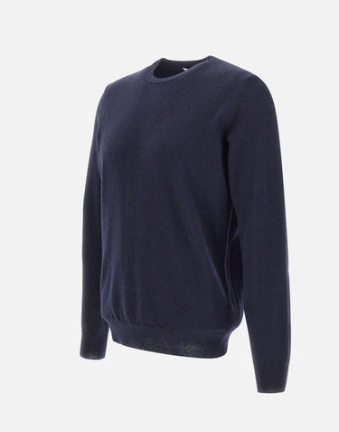 Maglia girocollo in lana vergine 400801 038 KANGRA 