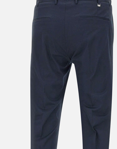 Pantaloni "Dieci" in satin di cotone stretch COASX0Z00FWD SD590370 PT TORINO 