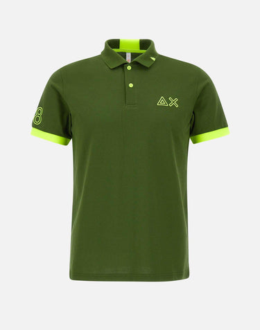 "Polo logo fluo" A35122 37 SUN68 