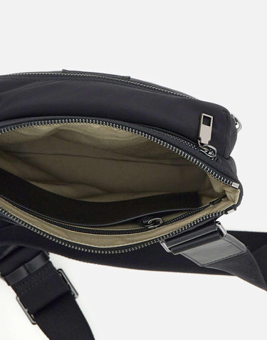 Borsa a tracolla "Oslo" BSUB18210 NYLPLNERO GIANNI CHIARINI 