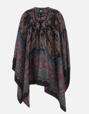 Mantella  in lana, seta e modal WRBD0012 AQ241X0886 ETRO 