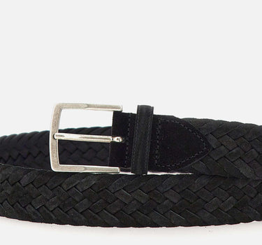 Cintura in pelle scamosciata 28AGP11512 NERO ATHISON 