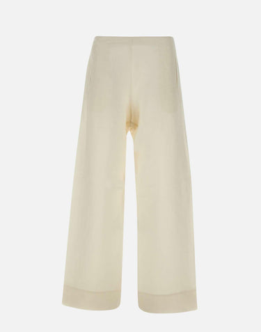 Pantaloni in lino e viscosa PADC02F400H548 0154 FABIANA FILIPPI 