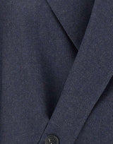 Giacca corta con orlo sfrangiato S52BN0154 M35466524M MM6 MAISON MARGIELA 