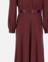 Abito "Adaline" 0100597942507701 MAROON RIXO 