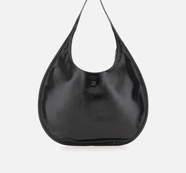 Borsa a spalla "Flat Holy Naplack" 126GSA210CR0043 BLACK COURREGES 