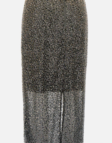 "Beaded Maxi Skirt" 114989 1348 ROTATE BIRGER CHRISTENSEN 