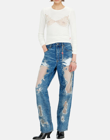 Maglia "PR-T-Mokki-LS-R" P01799 0SPFB100 DIESEL X TINDER 