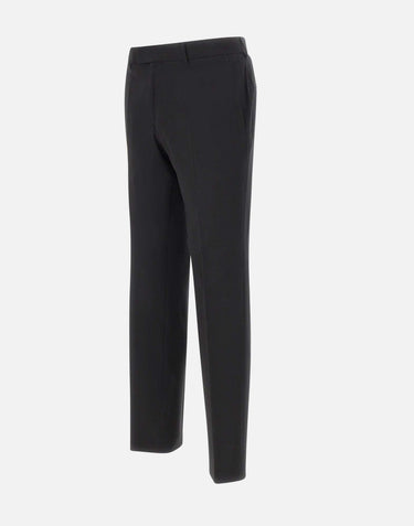 Pantaloni slim fit in misto lana 50555293 001 BOSS 