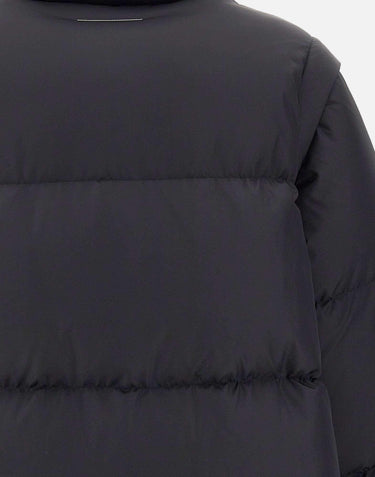 Piumino in nylon con maniche staccabili S52AM0370 M36018900 MM6 MAISON MARGIELA 