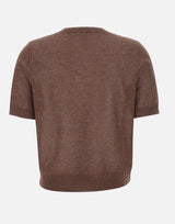 Maglia a maniche corte con micro paillettes 390021 833 KANGRA 