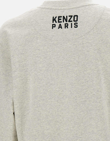 Felpa "Happy tiger" in cotone FF55SW2634MF 93 KENZO PARIS 