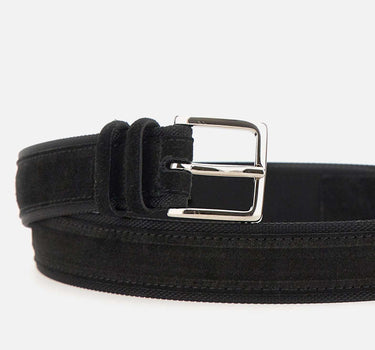 Cintura ''Amalfi Active'' in suede e tessuto U07927 NERO ORCIANI 