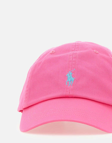Cappellino in chino di cotone 211912843 502 POLO RALPH LAUREN 