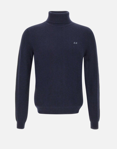 Maglia in lana e cotone K45127 07 SUN68 