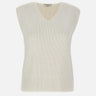 Gilet in maglia di misto cotone V182279857 137OWT VINCE. 
