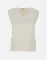 Gilet in maglia di misto cotone V182279857 137OWT VINCE. 