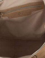 Borsa a mano in pelle scamosciata e tessuto N77BORN06 PEL0N030040422 ELEVENTY 