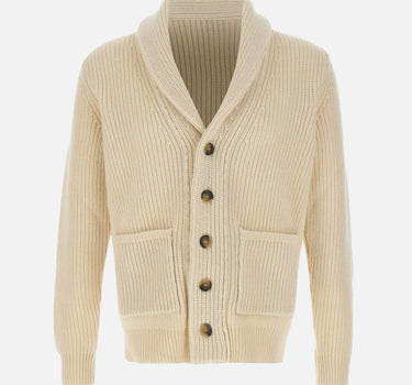 Cardigan in lana e cashmere CS3MLT WC5P020 FILIPPO DE LAURENTIIS 