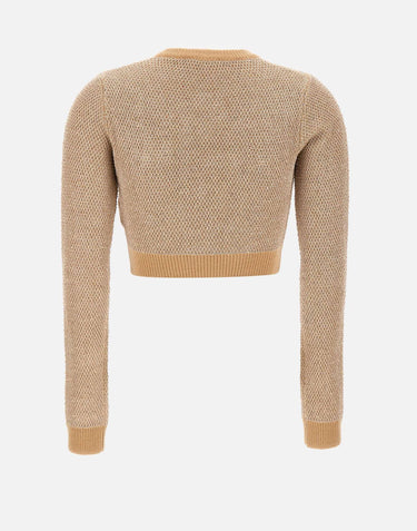 Top "Daily" in maglia con paillettes MK56T57E2 EA2 ELISABETTA FRANCHI 