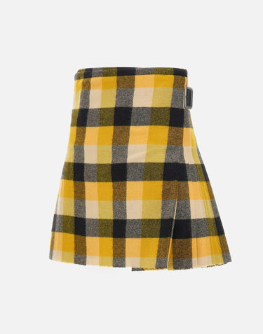 "Mini kilt pixel check" 1F020006 W018QE206 VIVIENNE WESTWOOD 