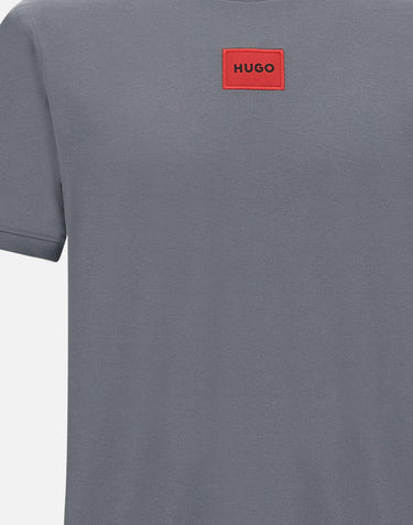 T-shirt "Diragolino" in cotone stretch 50447978 086 HUGO 