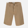 Shorts "Bernini-1" in lino e cotone BB32LS 34160426 RE-HASH 
