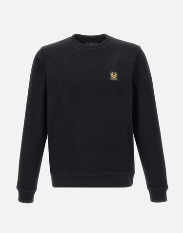 Felpa in cotone 100049 BLACK BELSTAFF 