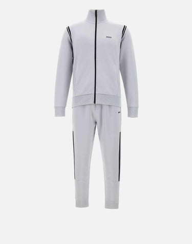 Completo due pezzi tuta sportiva "Tracksuit set" in cotone 50533738 054 BOSS 
