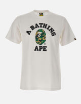 T-shirt "ABC Camo College" 001TEM301004M WHXGR BAPE 