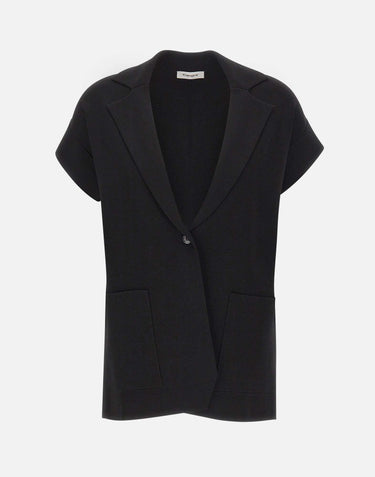 Blazer in maglia smanicato 194107 013 KANGRA 