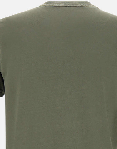 T-shirt "Disk" in cotone DISKR00460 MILITARE BOB 