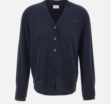 "Cardigan mixed fabrics" K45227 07 SUN68 