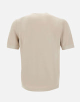 Maglia a maniche corte in cotone biologico 43168 21820011 GRAN SASSO 