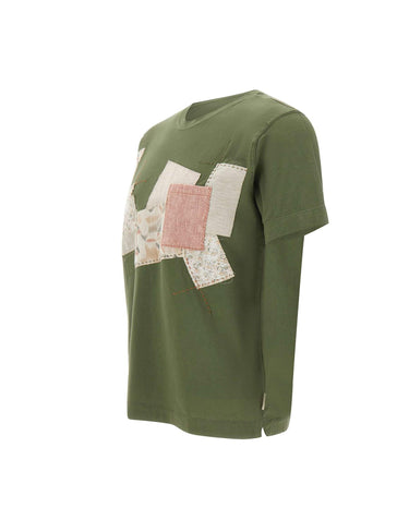 T-shirt "Barry" BARRY R00576MILITARE BOB 