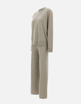 "Cashmere set" 23007AB GREIGE SOFT GOAT 