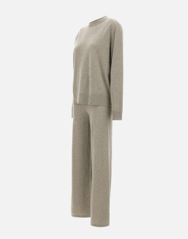 "Cashmere set" 23007AB GREIGE SOFT GOAT 