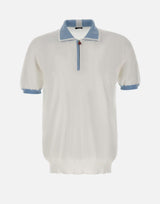 Polo mezza zip UMK0571V108A 00K KITON 