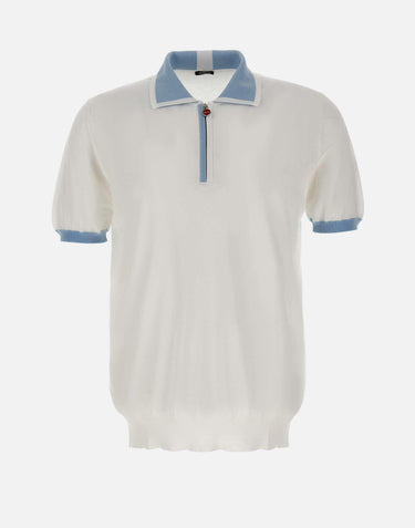 Polo mezza zip UMK0571V108A 00K KITON 