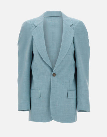 Blazer in lana vergine S62BN0119 M35884513 MM6 MAISON MARGIELA 