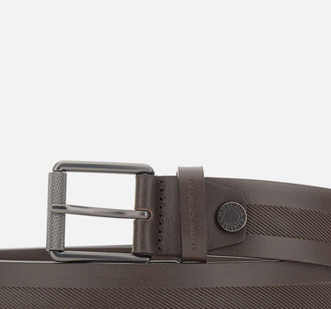 Cintura in pelle con lavorazione a righe CNK00318 TCSNTMORO GIANNI CHIARINI 