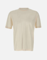 T-shirt in lana, seta e cashmere TS0MC LSC18R020 FILIPPO DE LAURENTIIS 