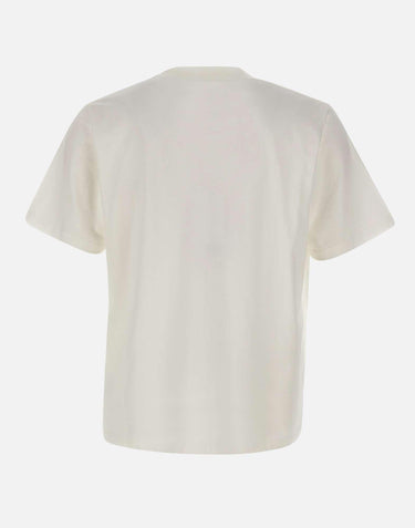 T-shirt con patch logo SH0GC0069 S24311101 MM6 MAISON MARGIELA 