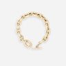 Collana  motivo  a catena 20PBB0015MET077 P710 RABANNE 