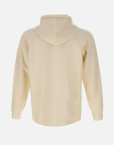 "Lambswool GRS Hooded Full Zip Sweater" 19CMKN057A 110149A103 C.P. COMPANY 