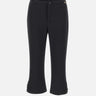 "Tab Detail Cropped Trouser" 1325WTR006490A BLACK VICTORIA BECKHAM 