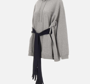 Felpa con cappuccio e guanti S52DA0083 M25025853M MM6 MAISON MARGIELA 