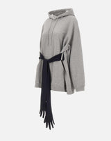 Felpa con cappuccio e guanti S52DA0083 M25025853M MM6 MAISON MARGIELA 