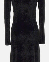 Abito lungo con arricciatura 25PJR0887VI0338 P001 RABANNE 